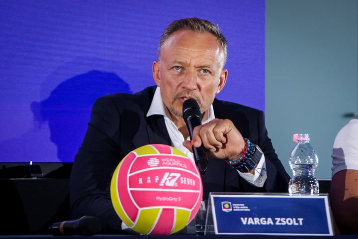 Fotó: MH/Török Péter Férfi vízilabda-válogatott Párizsban