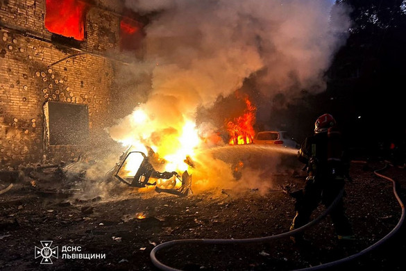 Az oroszok vasárnap dróntámadást intéztek a toborzóközpont ellen