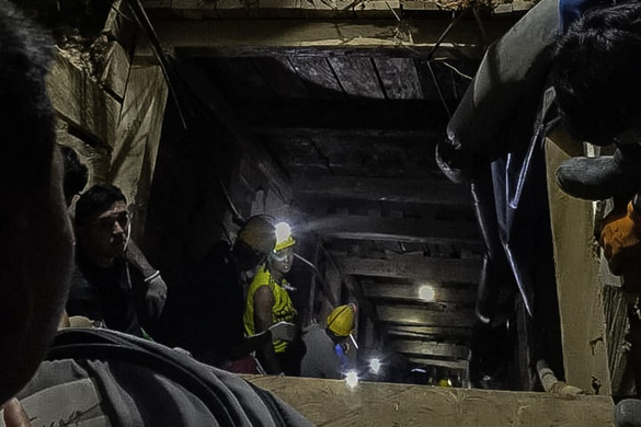 Több ezer ukrán bányász rekedt a mélyben