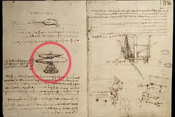 Leonardo Da Vinci repülőgépe jobb, mint a modern drónok