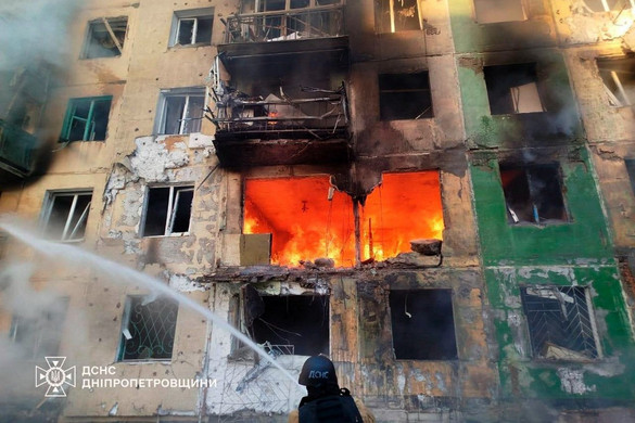 Oroszország másodjára is csapást mért Dnyipropetrovszk megyére