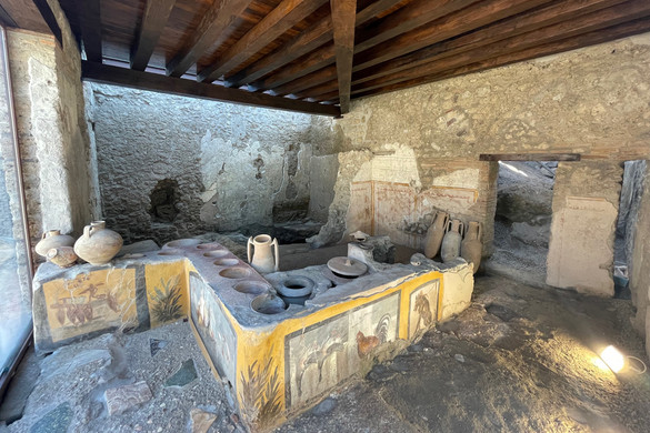 Váratlan lelet Pompeiből