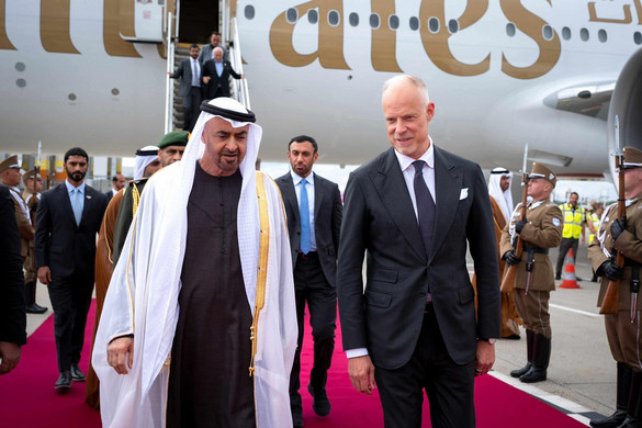Hazánkba látogatott az Egyesült Arab Emírségek elnöke