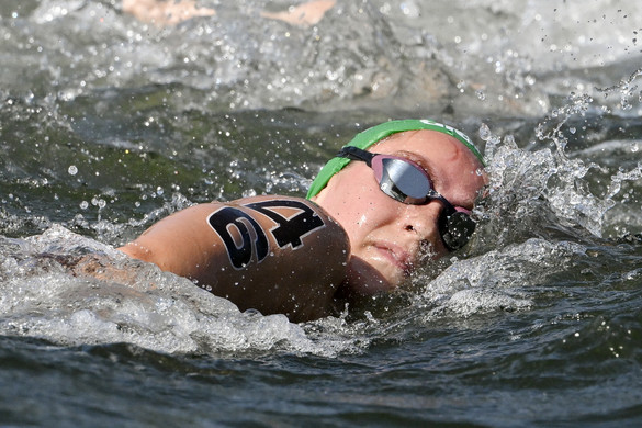 Fotó: MTI/Koszticsák Szilárd Mihályvári-Farkas 13., Juhász 31. a nyíltvízi úszók 10 kilométeres versenyében