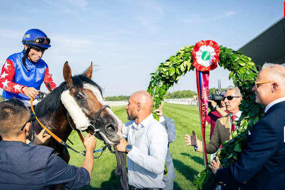 Fotó: Szalay-Bobrovniczky Kristóf fb oldala Oriental Star nyerte a 103. Magyar Derbyt