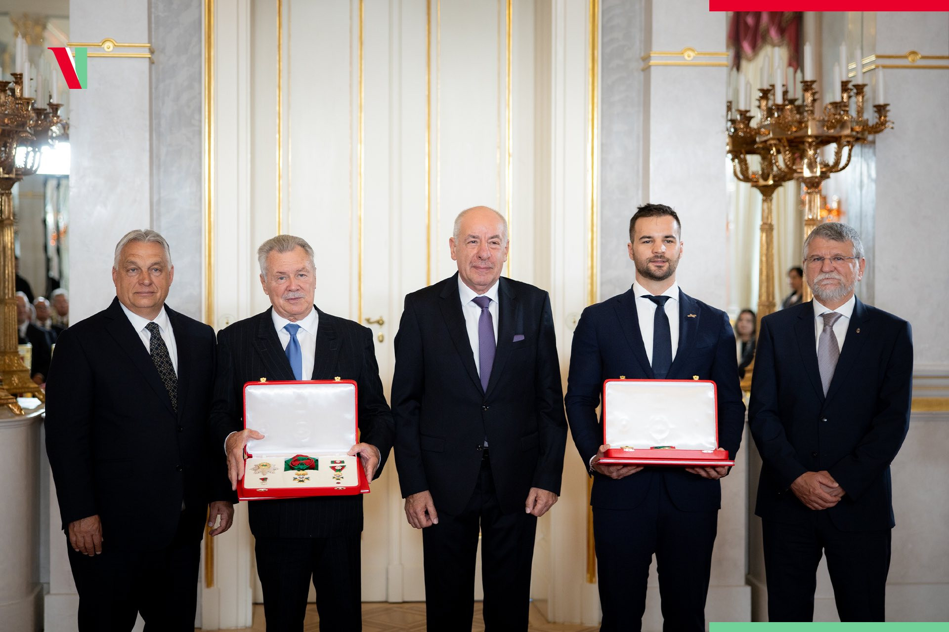 Farkas Bertalan és Kapu Tibor kapta a Magyar Szent István Rendet Kép