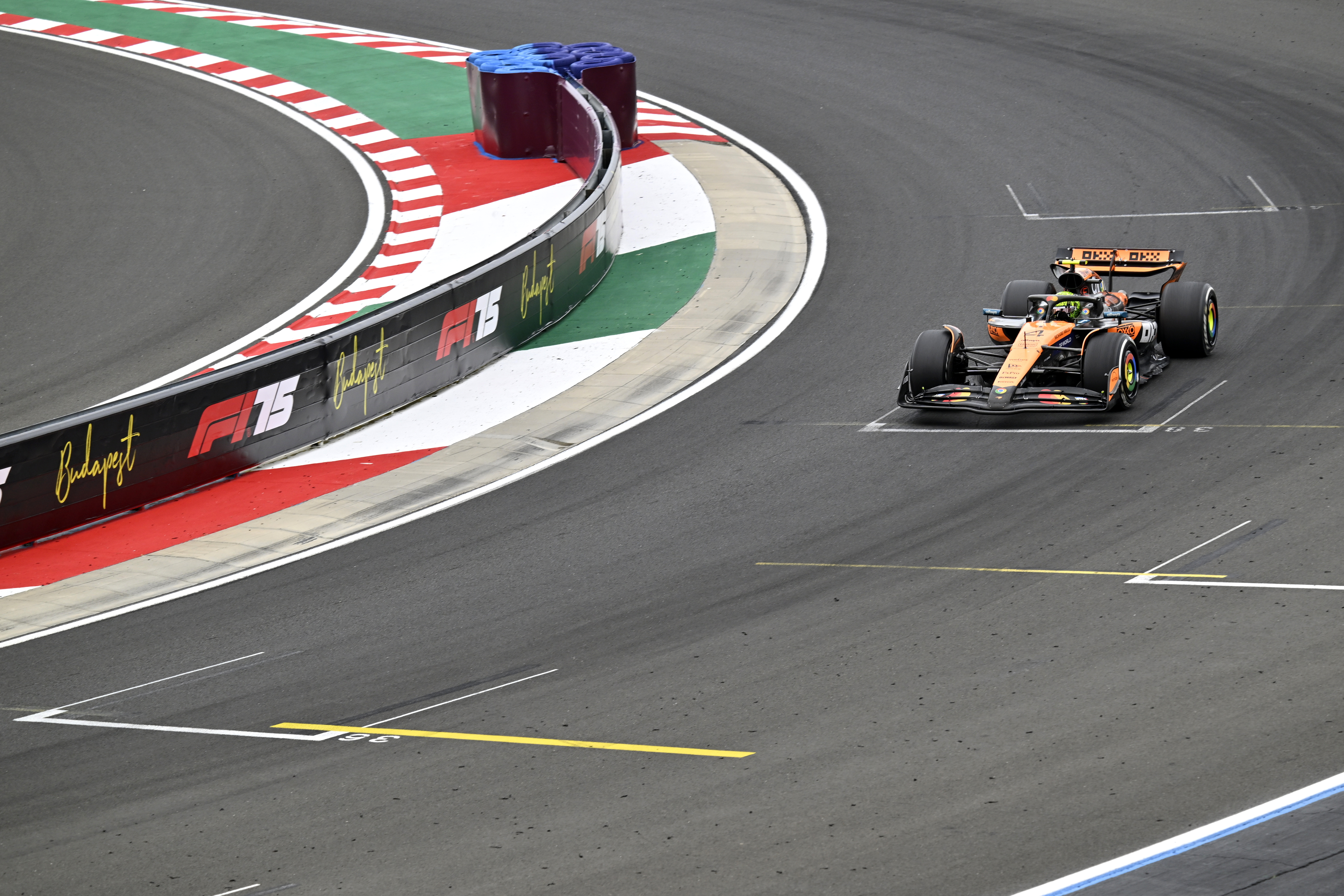 Lando Norris nyerte a 40. futamot a Hungaroringen Kép