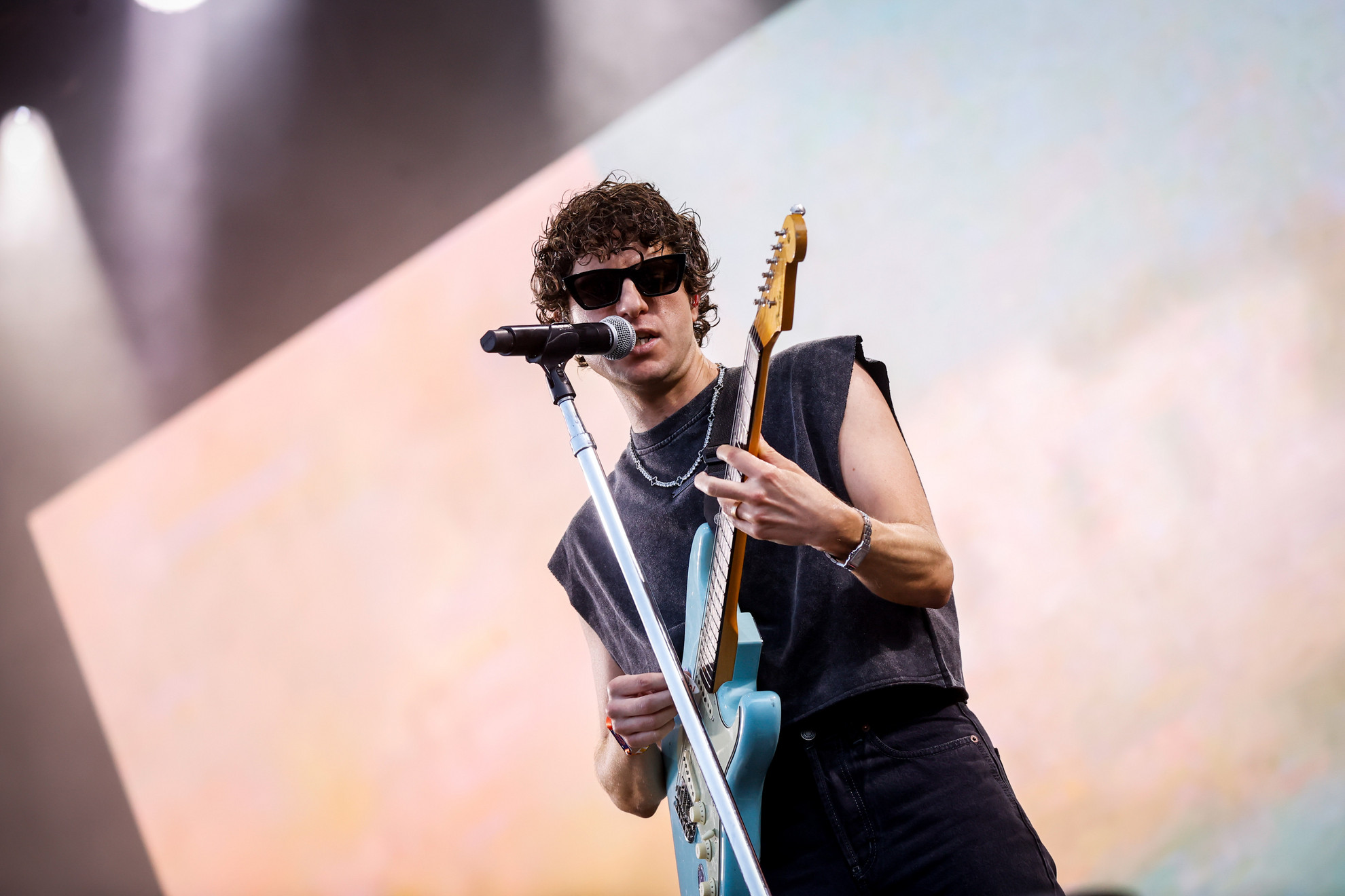 A The Kooks frontembere Luke Pritchard.