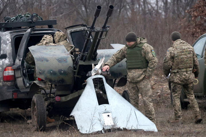 Fotó: AFP/Anatolij Stepanov Indiai alkatrészeket találtak orosz drónokban