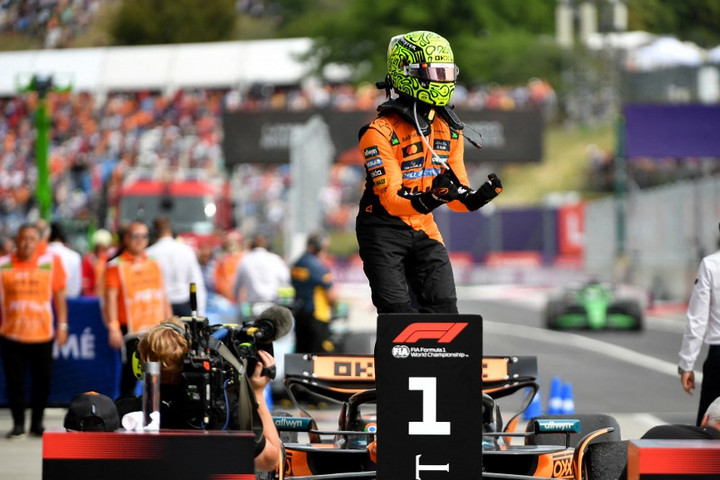 Fotó: AFP/Ferenc Isza Norris ismét tarolt