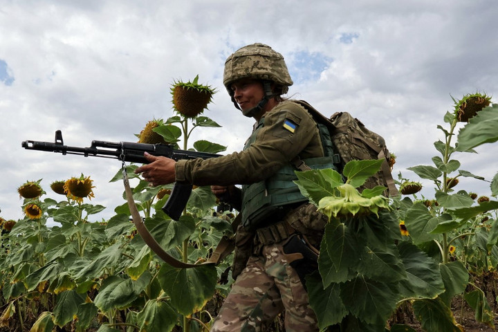 Fotó: AFP/65th Mechanized Brigade of Ukrainian Armed Forces/Andriy Andriyenko Amerika realitást kér Ukrajnától