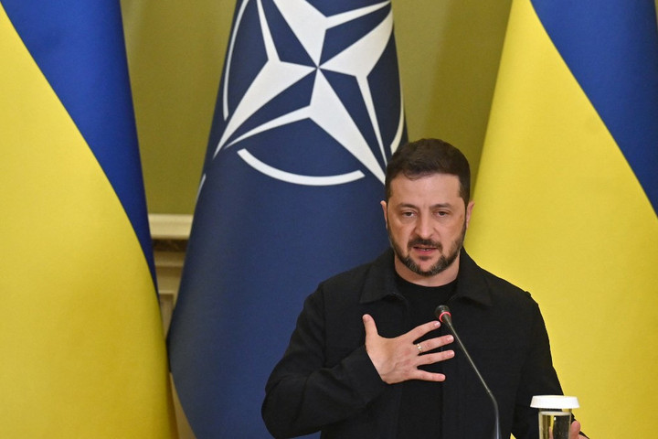 Fotó: AFP/Sergei Supinsky Zelenszkij még több nyomásgyakorlást kért szövetségeseitől