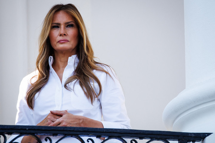 Fotó: Getty Images via AFP/Samuel Corum Melania Trump bekeményít