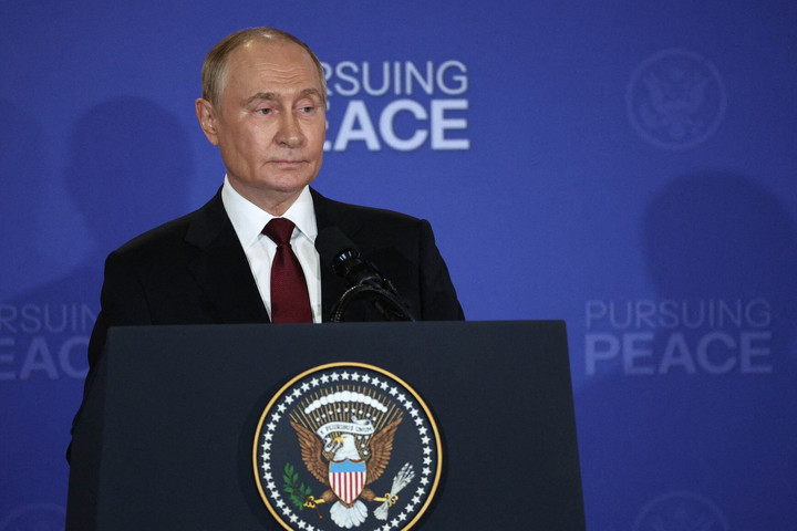 Fotó: Anadolu via AFP/Kremlin Press Office Putyin történelmi bejelentése: megállapodásra jutottam Trumppal a háborúról