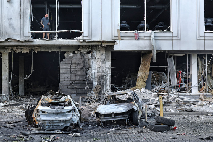 Fotó: NurPhoto via AFP/Nina Liashonok Dróntámadás miatt maradt áram nélkül Odessza