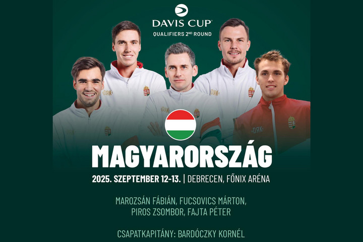 Kihirdetésre került a Davis-kupa csapata
