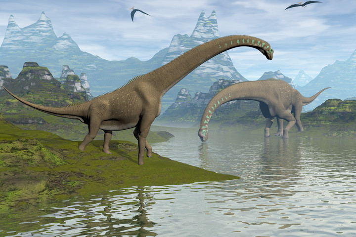 Fotó: NorthFoto Az óriás dinoszauruszok majdnem úgy csóválták a farkukat, mint a kutyák