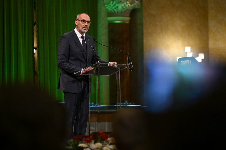 Fotó: MTI/Purger Tamás Zsigó Róbert állami kitüntetéseket és művészeti díjakat adott át