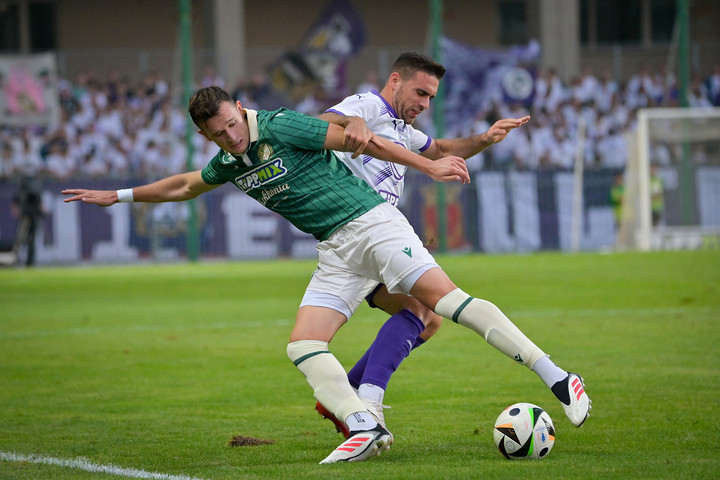 Az Újpest tíz emberrel szerzett pontot Győrben