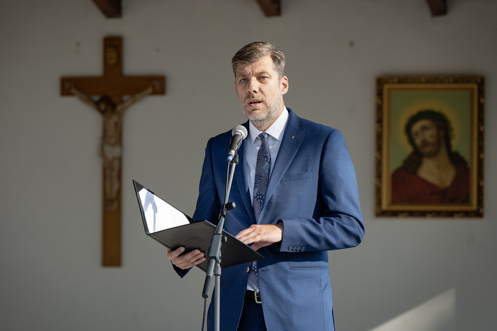 Fotó: MTI/Krizsán Csaba Szilágyi Péter: Szent István öröksége nemcsak emlék, hanem feladat is
