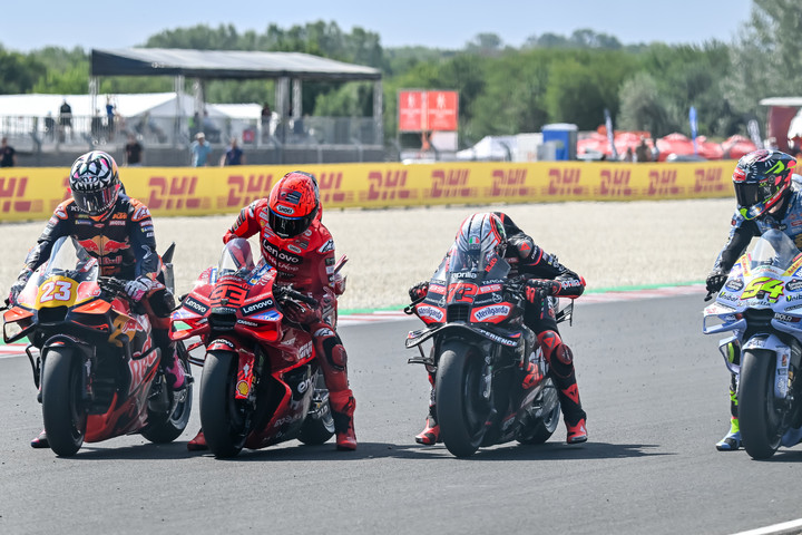 Fotó: MTI/Vasvári Tamás Brazil pole Moto2-ben, spanyol első rajtkocka Moto3-ban a Balatonnál