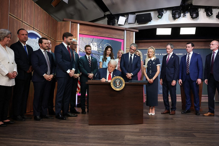 Fotó: Getty Images via AFP/Win Mcnamee A Fehér Ház már készül a 2028-as Los Angeles-i nyári olimpiára