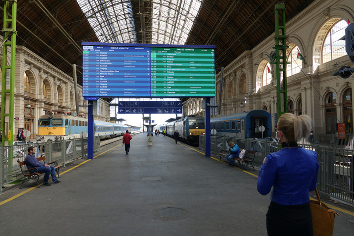Fotó: MH-archív/Katona László Kezdetét veszi a Keleti pályaudvar felújítása