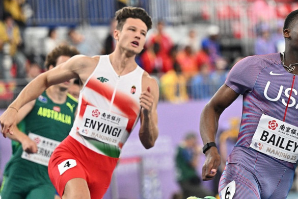 Országos csúccsal nyert a férfi 4x400 méteres váltó