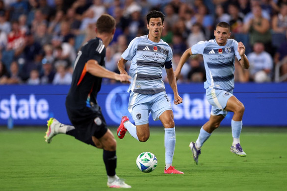 Fotó: Getty Images via AFP/Jamie Squire Sallói gólt lőtt