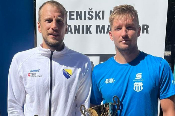 Valkusz Máté salakpályás tenisztornát nyert