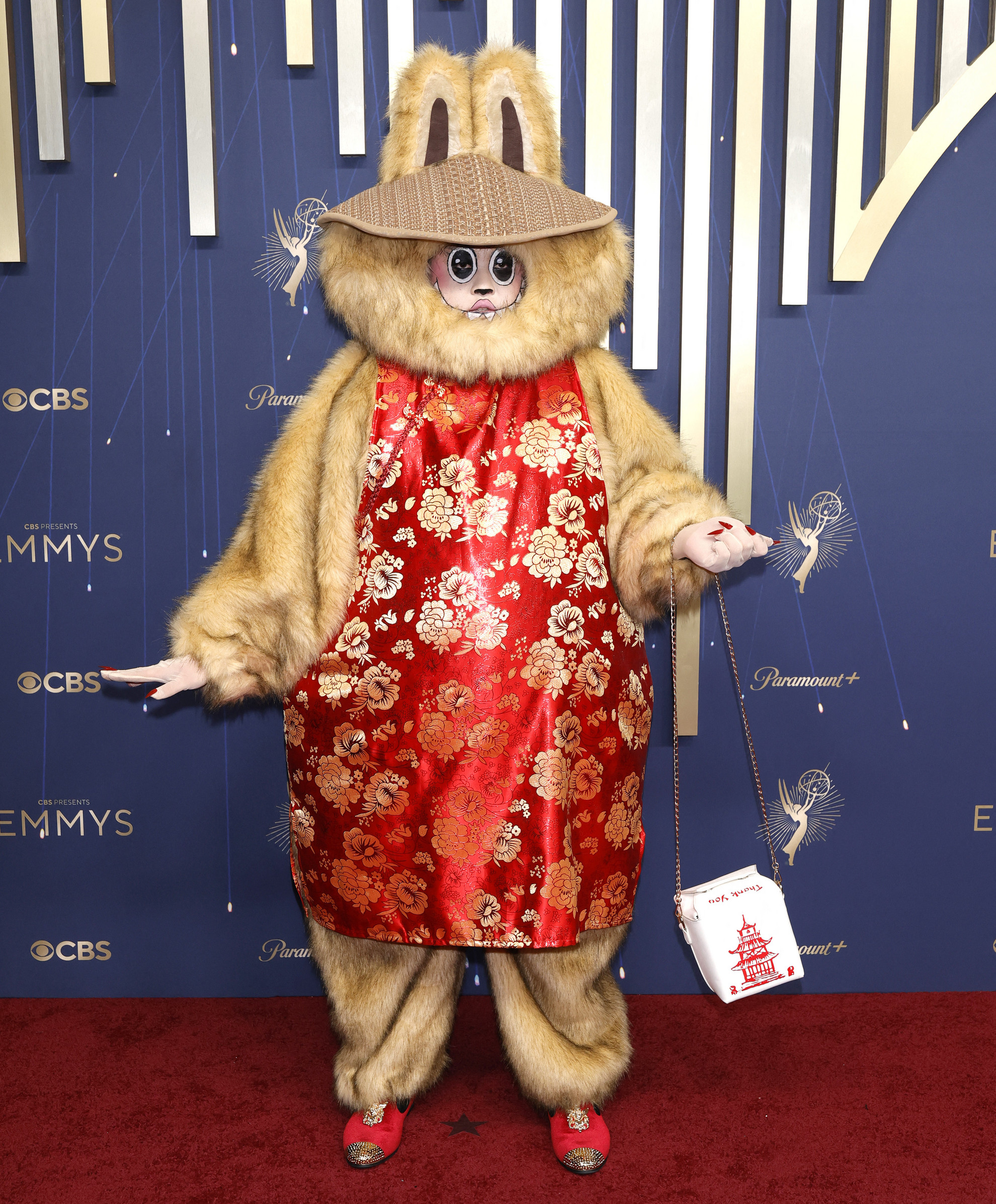 Fotó: Getty Images via AFP/Frazer Harrison Joella részt vesz a 77. Primetime Emmy-díjátadón a Peacock Színházban, 2025. szeptember 14-én, Los Angelesben, Kaliforniában