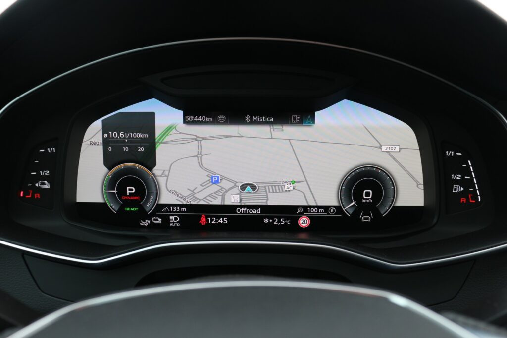 Fotó: SportVerda Audi A6 55 TFSI E Quattro műszerfal