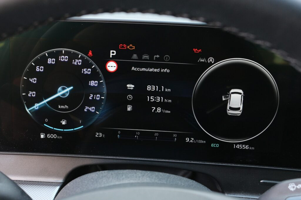 Fotó: SportVerda KIA Sportage műszerfal