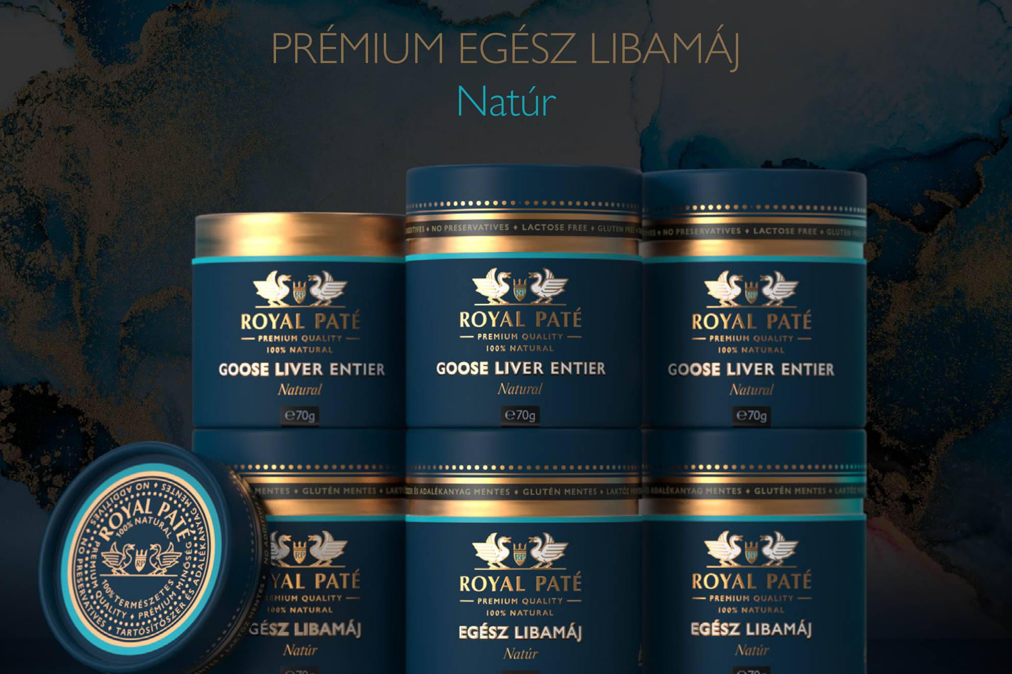 Fotó: RoyalPaté Sózott egész libamáj