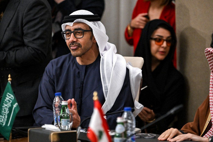 Fotó: AFP/Pool/Andrew Caballero-Reynolds Az Egyesült Arab Emírségek reagált a Katar elleni izraeli csapásra