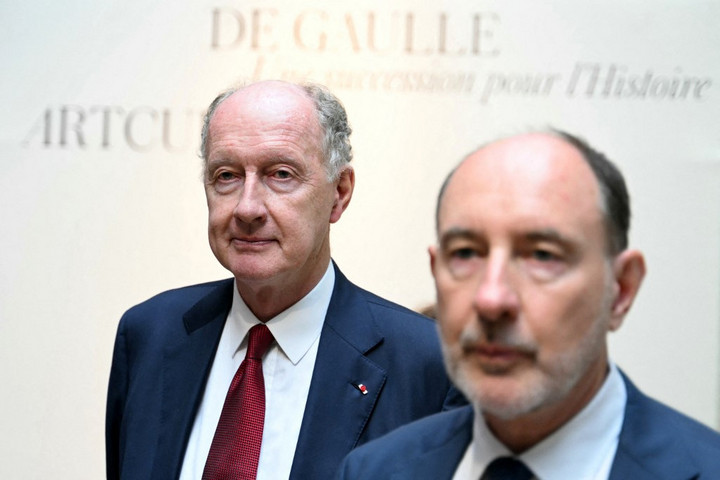Fotó: AFP/Emma da Silva Charles de Gaulle unokája orosz állampolgárként folytatná életét