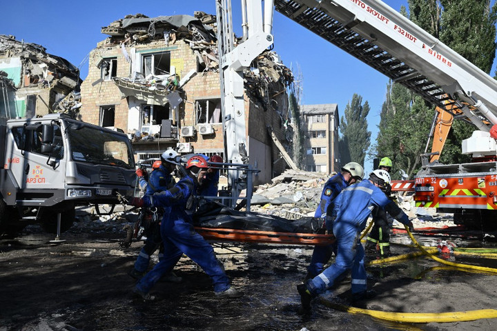 Fotó: Genya SAVILOV / AFP Drónokkal és rakétákkal támadta Ukrajnát az orosz hadsereg
