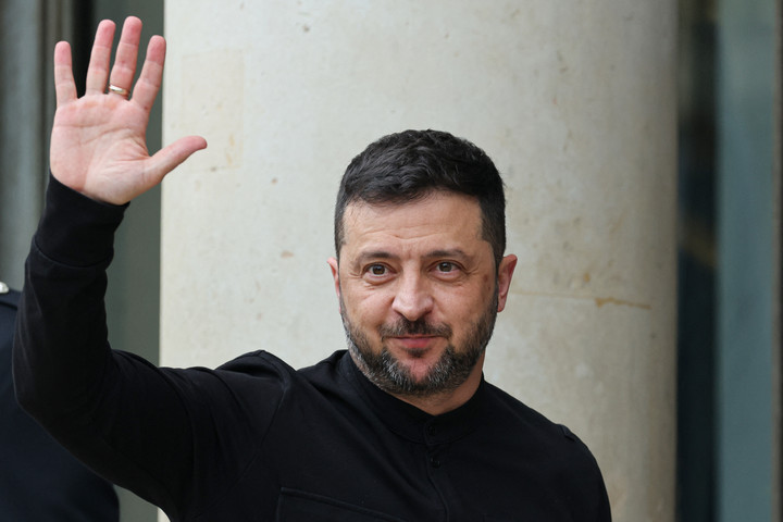 Fotó: AFP/Ludovic Marin Figyelmeztetést kapott Zelenszkij?