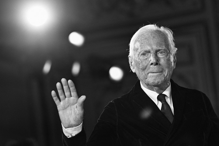 Fotó: AFP/Julien de Rosa Elhunyt Giorgo Armani legendás divattervező