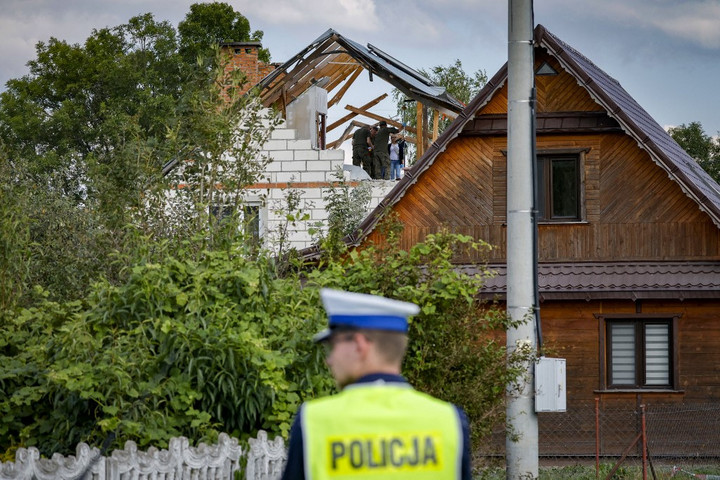 Mégsem orosz drón találta el a lengyel házat