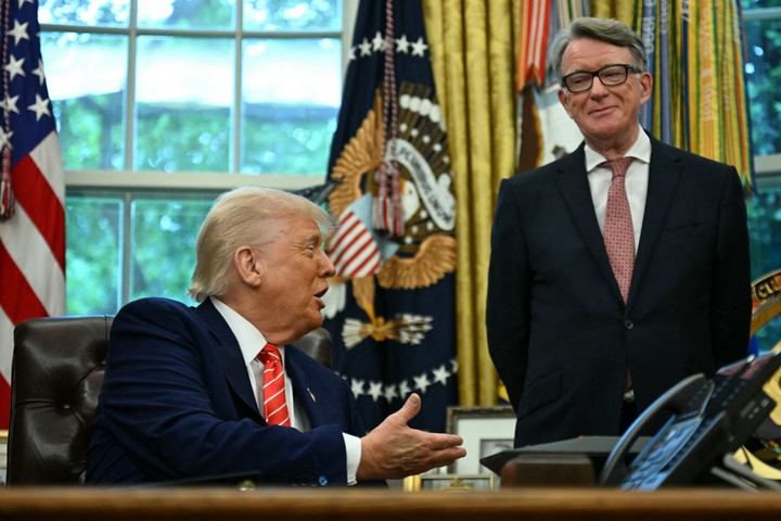 Visszahívták a brit nagykövetet Washingtonból