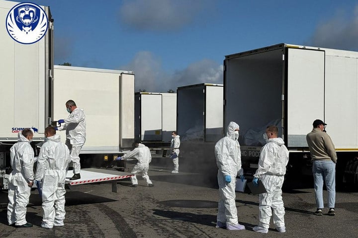 Fotó: AFP/Coordination Headquarters for the Treatment of Prisoners of War/Handout Több száz holttest érkezett haza Ukrajnába
