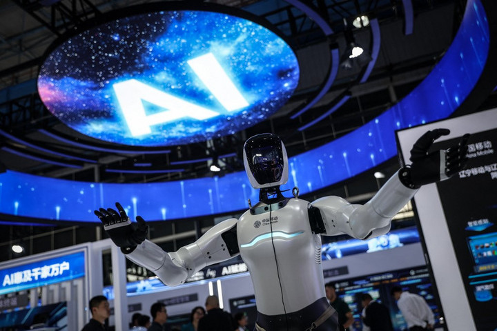 Fotó: AFP/Xinhua/Pan Yulong Kína lett az ipari robotok legnagyobb piaca és gyártója