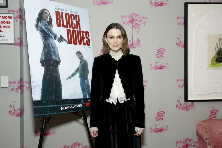 Fotó: Getty Images via AFP/Jason Mendez Keira Knightley londoni Netflix-villája eladó