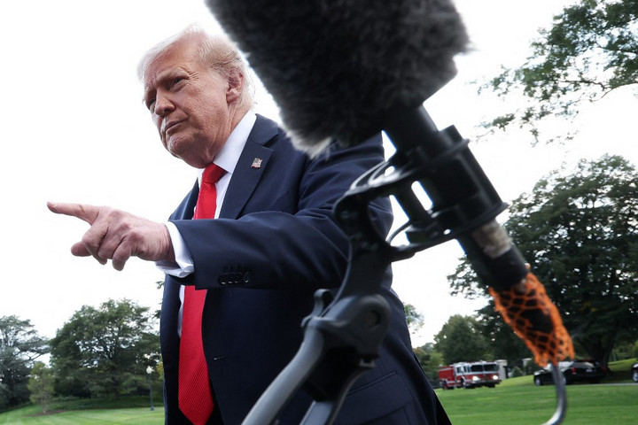 Fotó: AFP/Getty Images/Getty Images North America/Win McNamee Trump szerint nagy a széthúzás