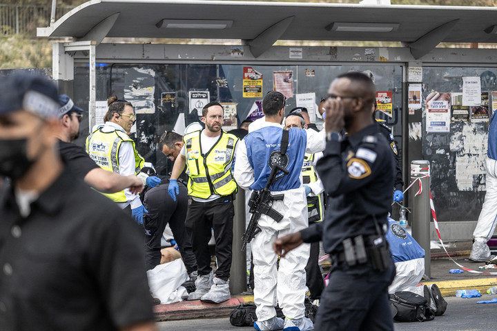 Fotó: Anadolu via AFP/Mostafa Alkharouf Az Európai Unió elítélte a jeruzsálemi terrortámadást