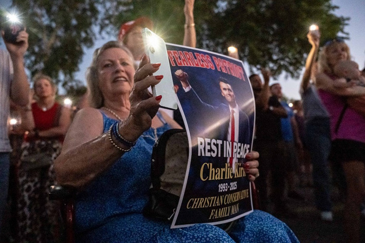 Fotó: AFP/Anadolu/Jon Putman Charlie Kirk búcsúztatása: minden óvintézkedést megtesznek mindenki biztonsága érdekében