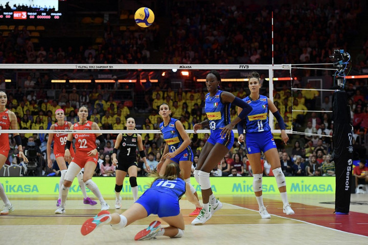 Fotó: Vachira Vachira / NurPhoto / NurPhoto via AFP Az olimpiai bajnok olaszoké az aranyérem
