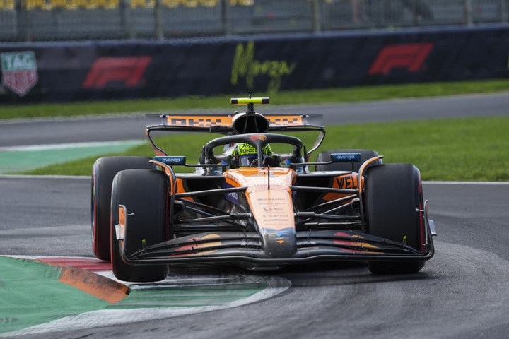Fotó: AFP/NurPhoto/Alessio Morgese Lando Norris volt a leggyorsabb a Mexikói Nagydíj harmadik szabadedzésén