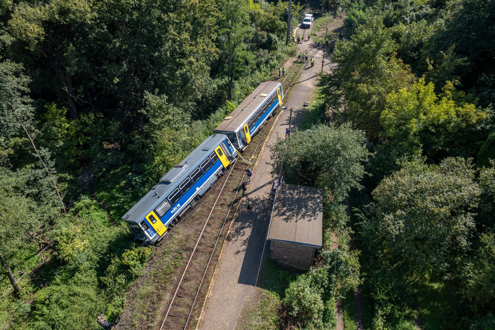 Fotó: MTI/Máthé Zoltán Lázár János átfogó kivizsgálást kért a magyarkúti vonatbaleset ügyében